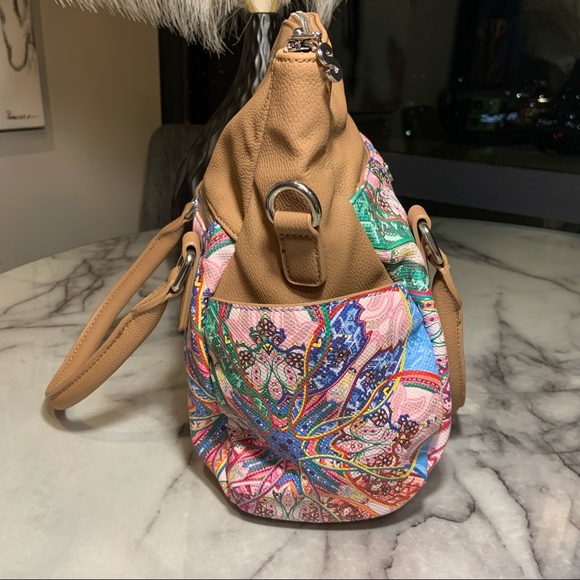 Desigual Women's Mexican Cards Shoulder & Handbag - Picture 4 of 13